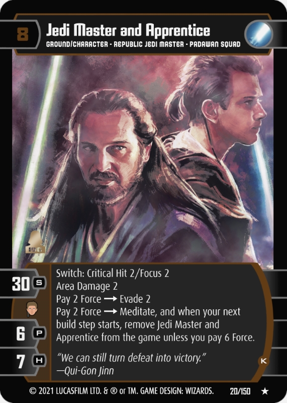 Jedi Master and Apprentice (K)
