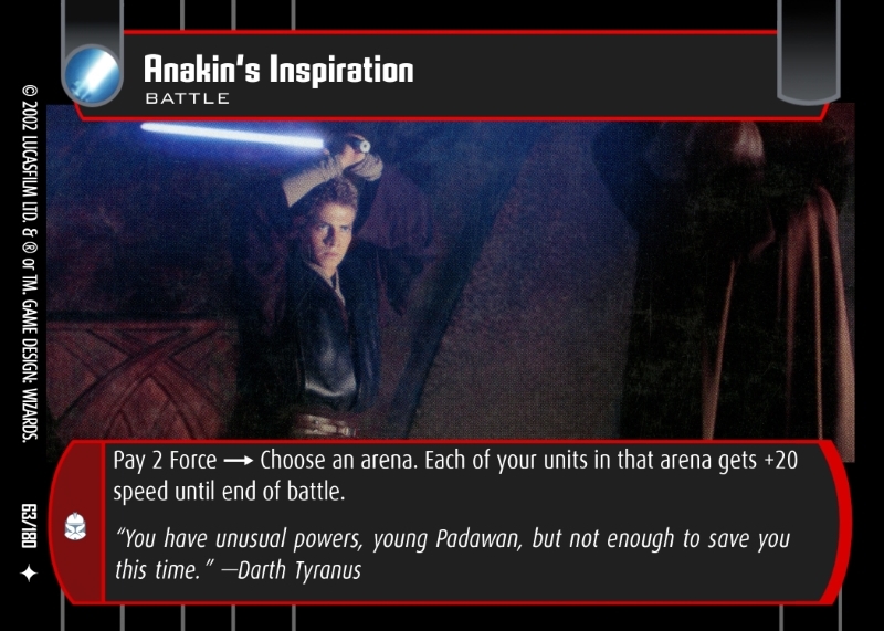 Anakin's Inspiration