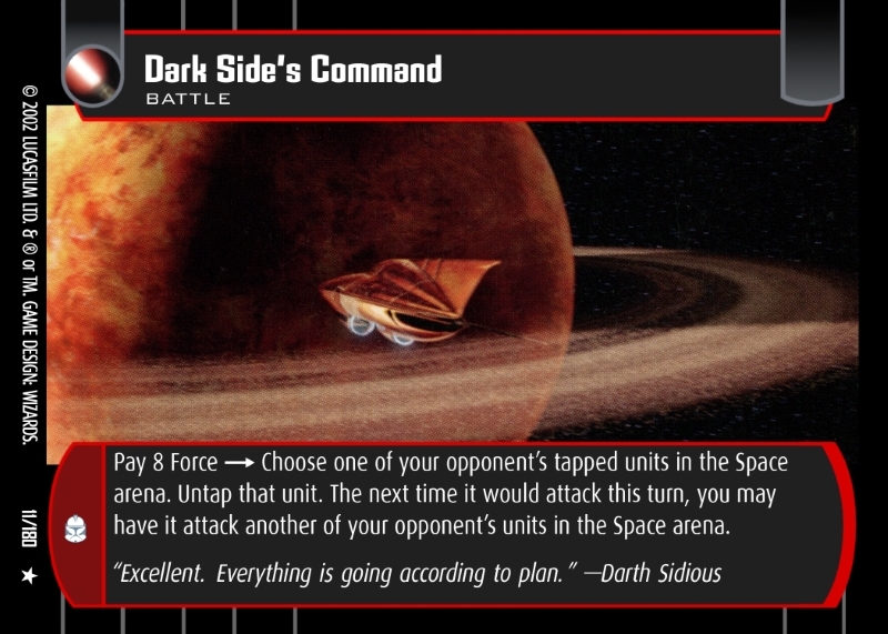 Dark Side's Command