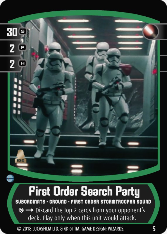 First Order Search Party