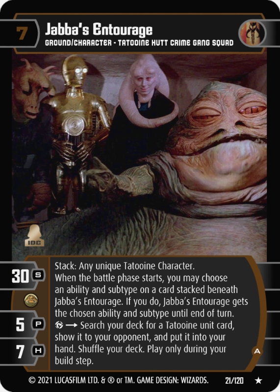 Jabba's Entourage (A)