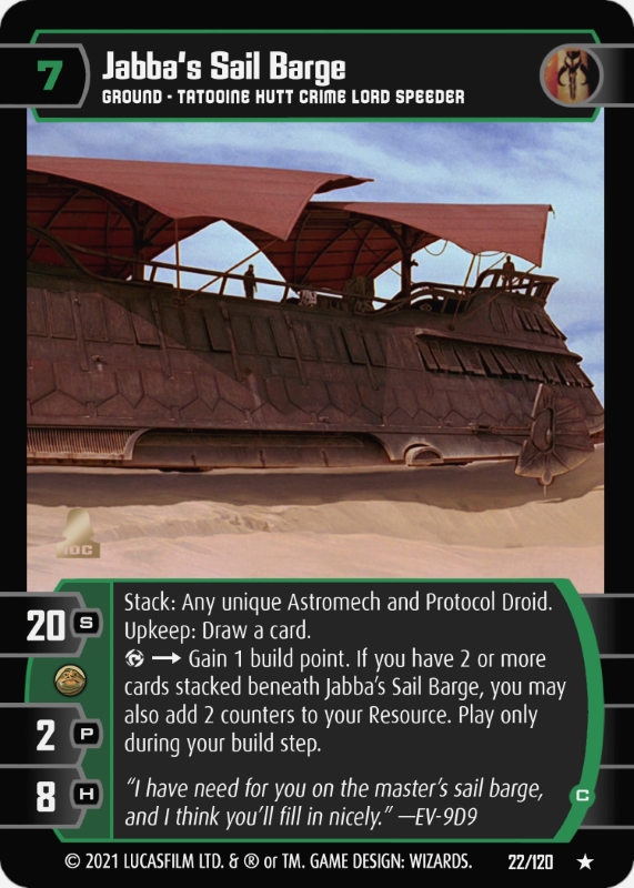 Jabba's Sail Barge (C)