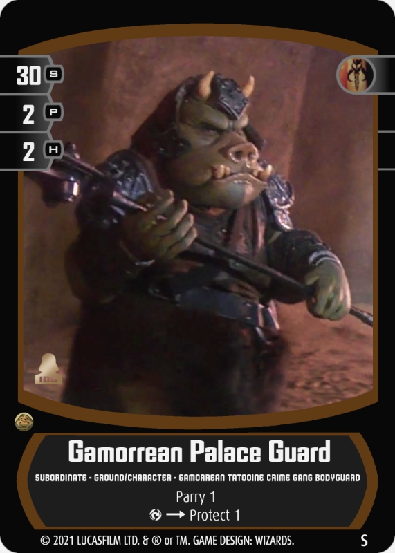 Gamorrean Palace Guard