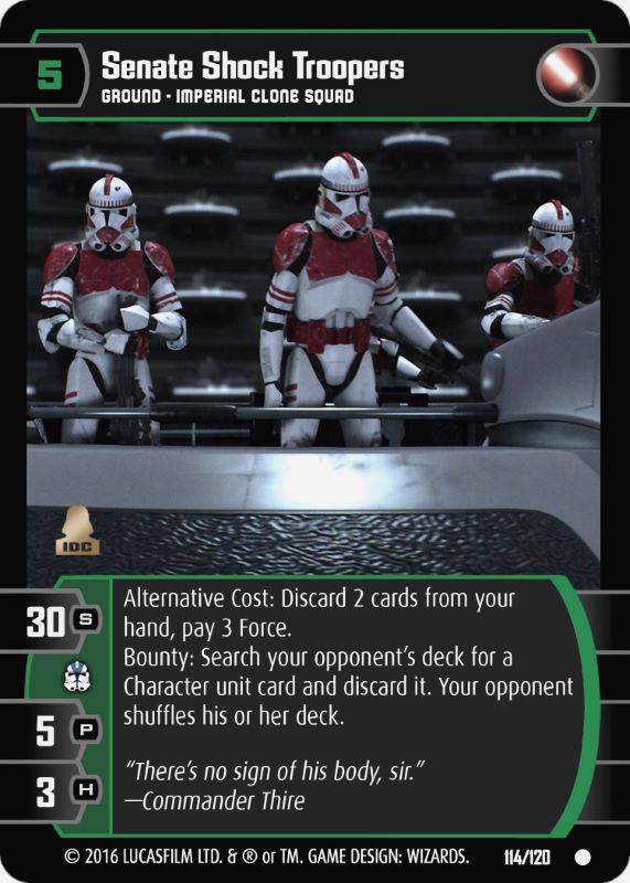 Senate Shock Troopers