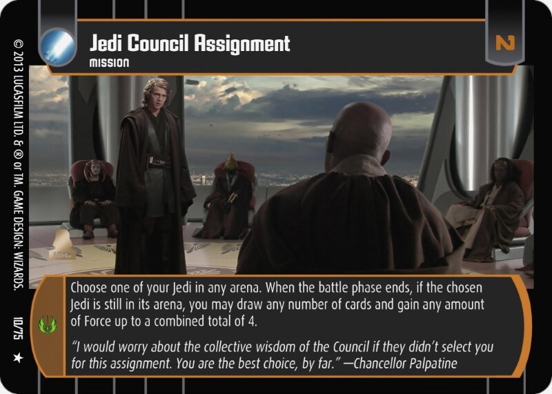 Jedi Council Assignment