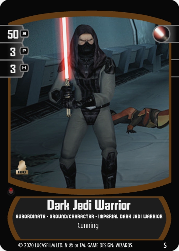 Dark Jedi Warrior
