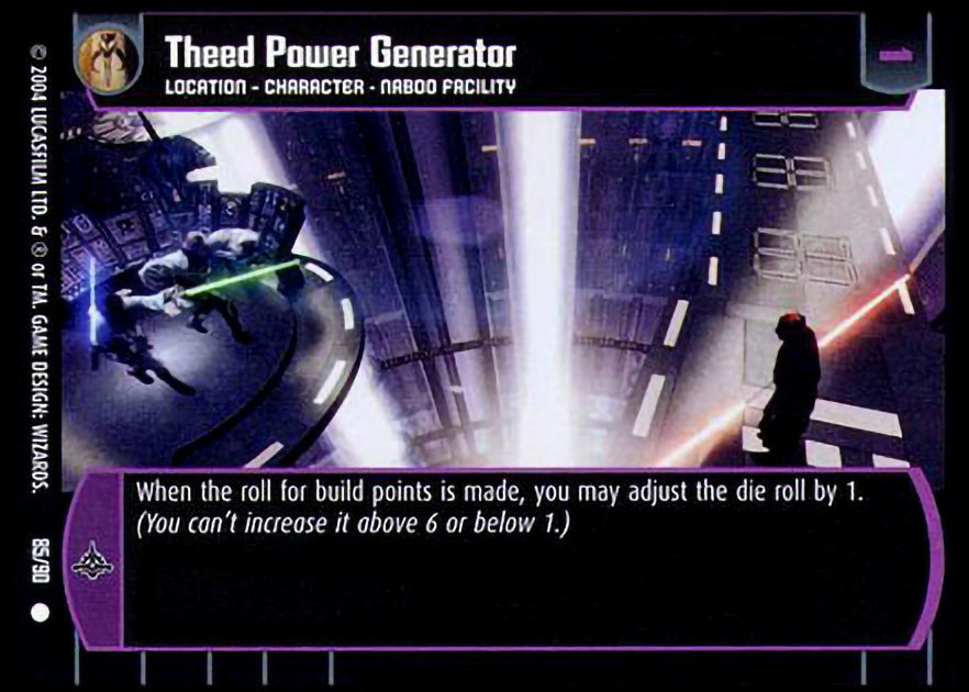 Theed Power Generator