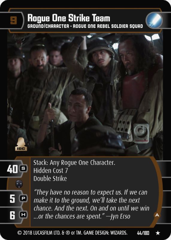 Rogue One Strike Team (A)