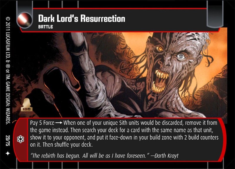 Dark Lord's Resurrection