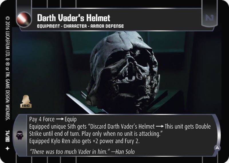 Darth Vader's Helmet (A)