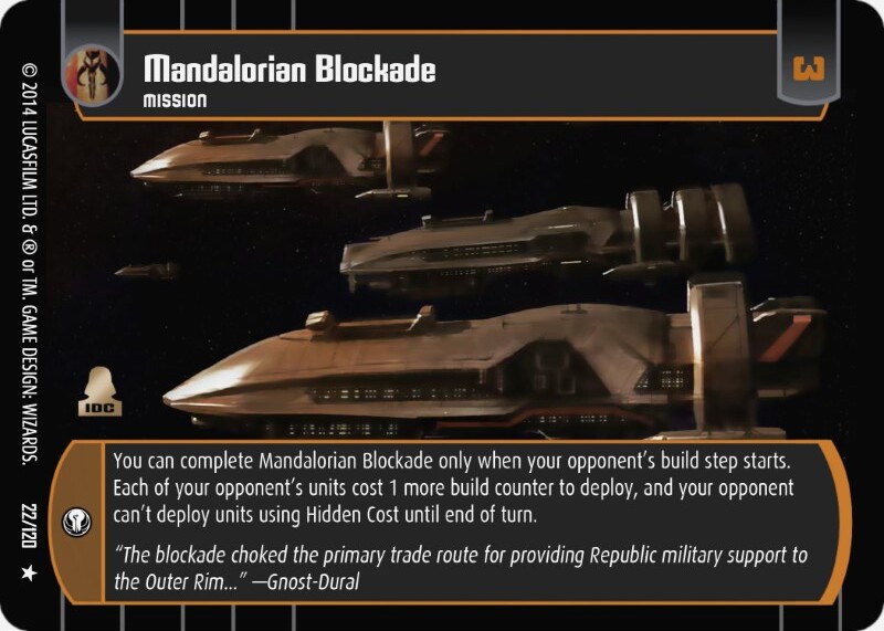 Mandalorian Blockade