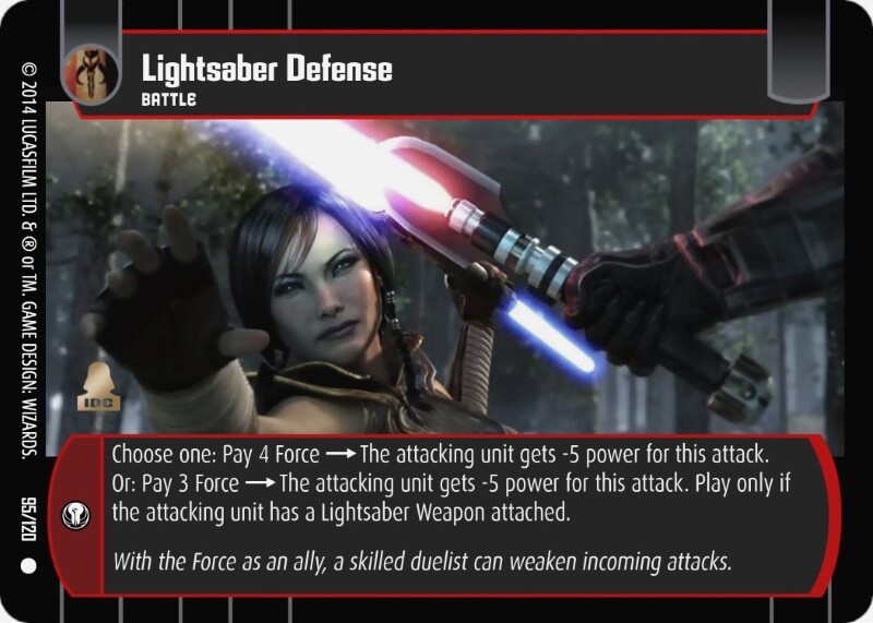 Lightsaber Defense