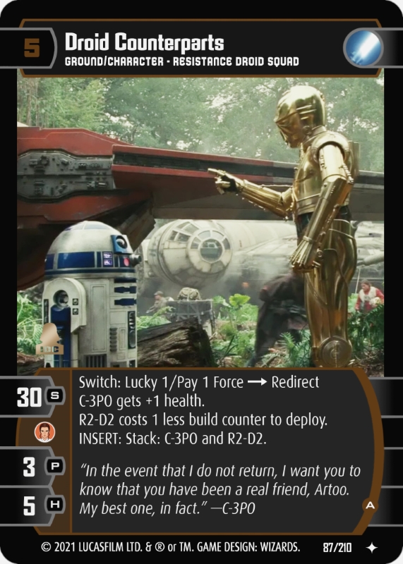 Droid Counterparts (A)