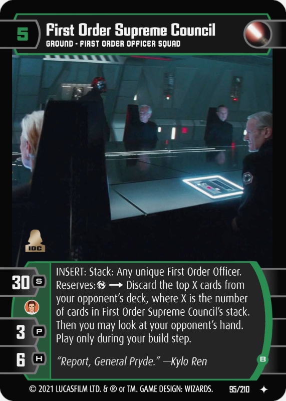 First Order Supreme Council (B)