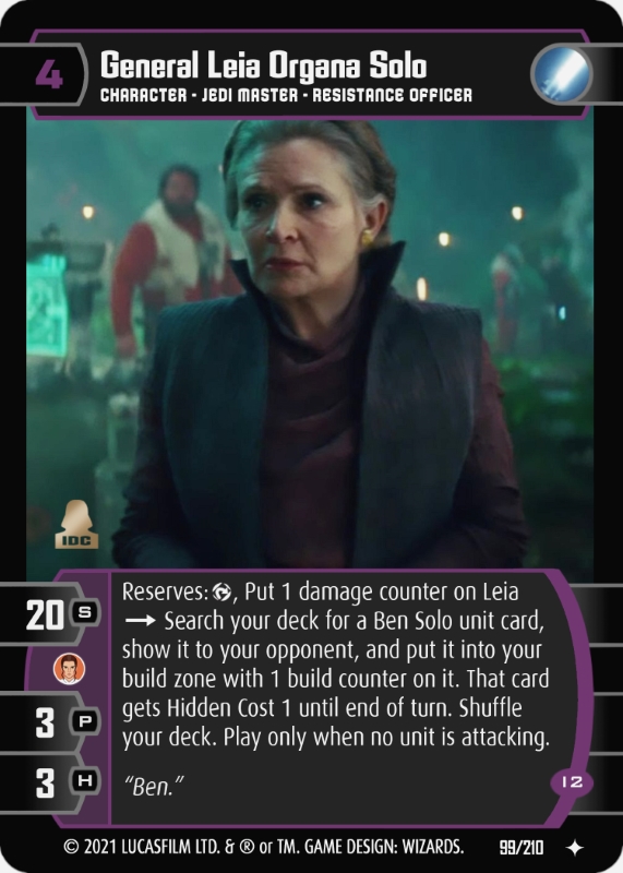 General Leia Organa Solo (I2)