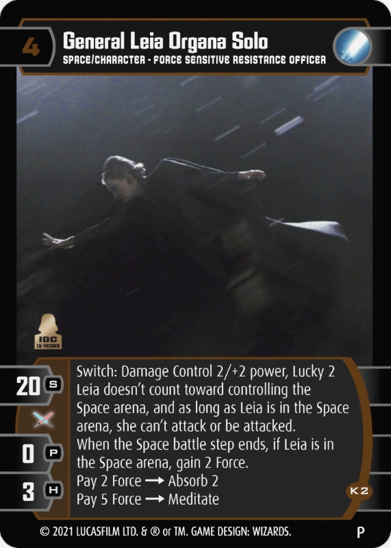 General Leia Organa Solo (K2)