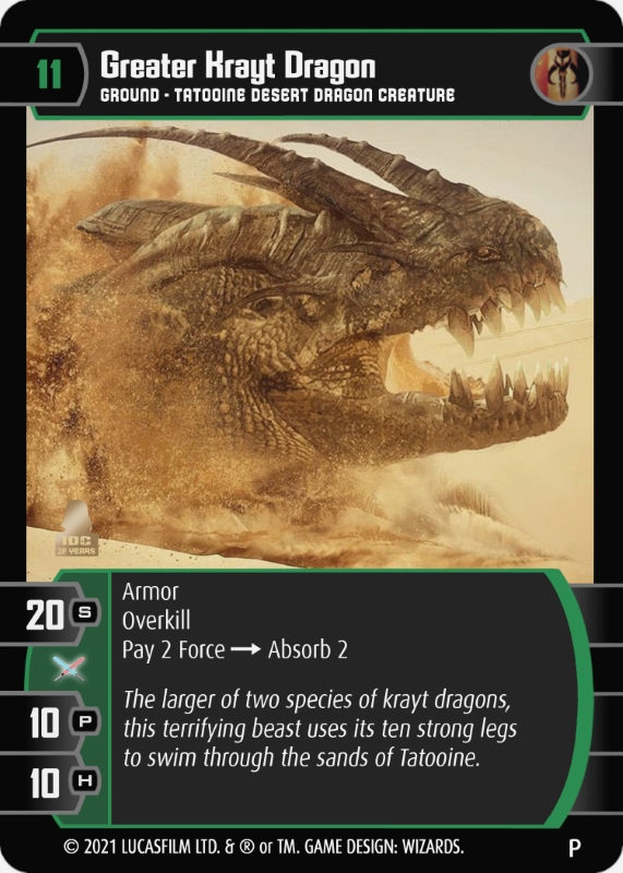 Greater Krayt Dragon