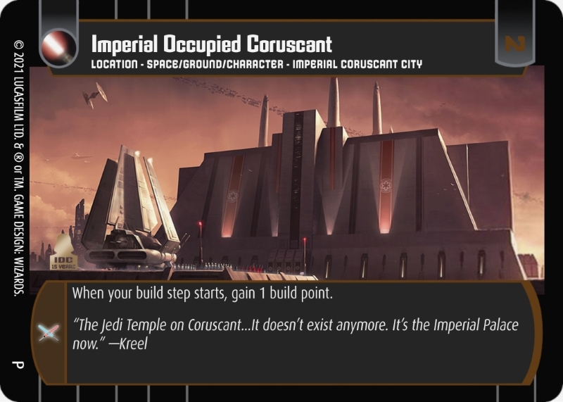 Imperial Occupied Coruscant