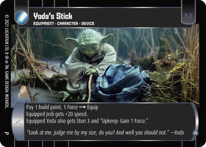Yoda's Stick (A)