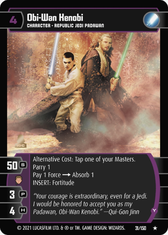 Obi-Wan Kenobi (U) (Promo) Card - Star Wars Trading Card Game