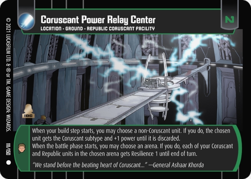 Coruscant Power Relay Center