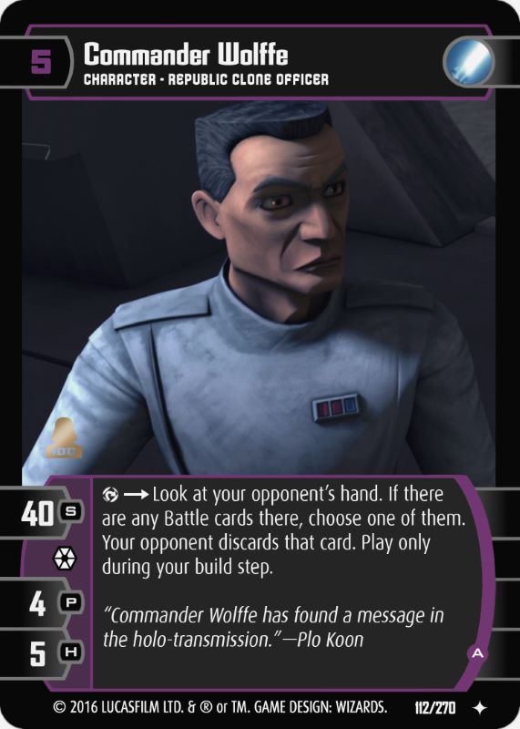 Commander Wolffe (A)