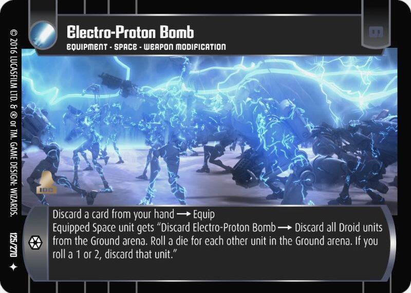 Electro-Proton Bomb
