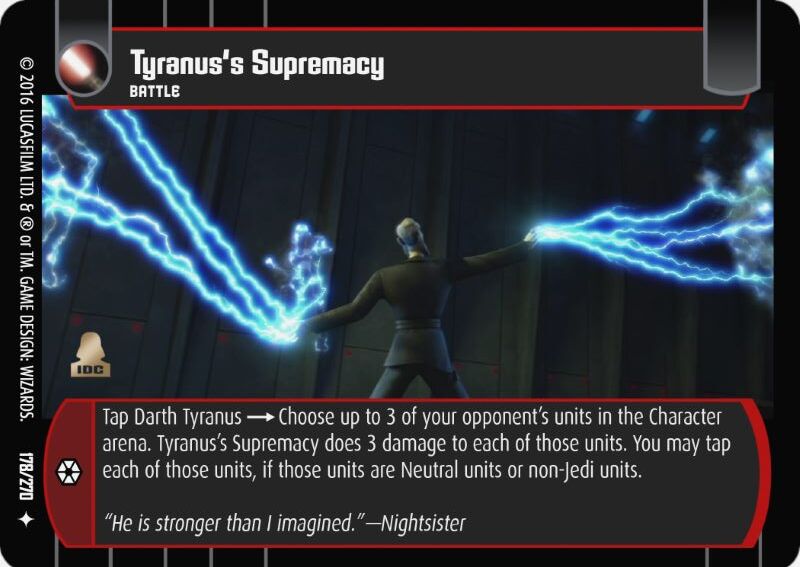 Tyranus's Supremacy