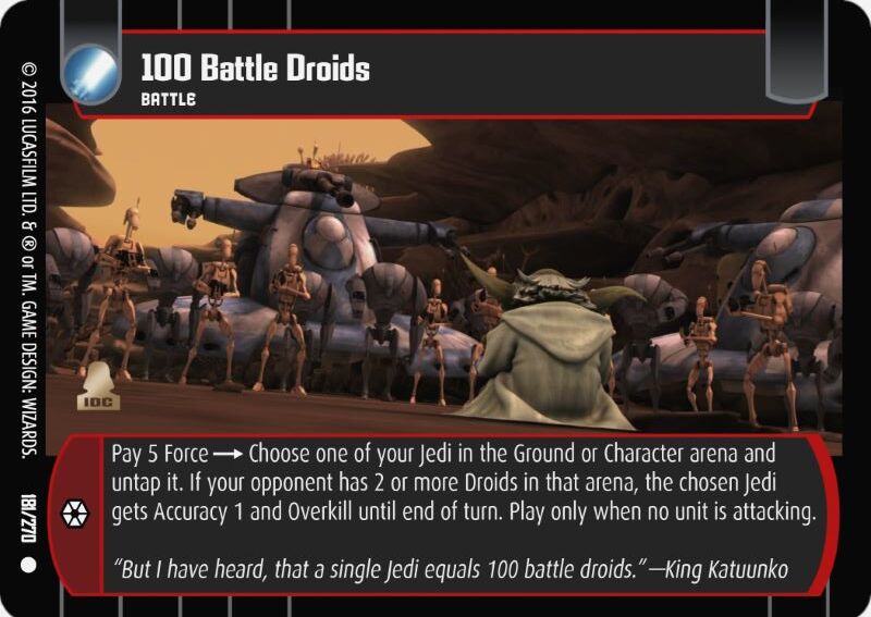 100 Battle Droids