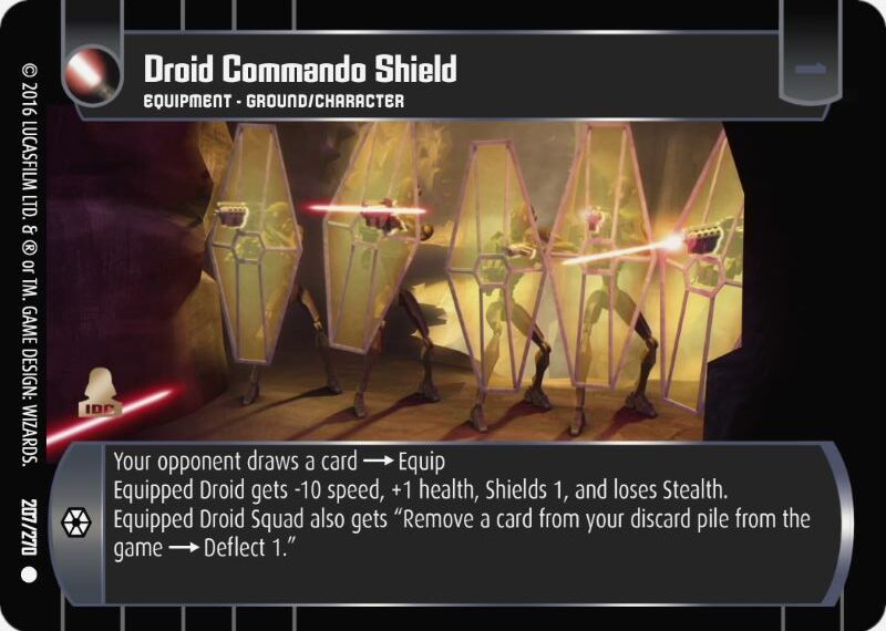 Droid Commando Shield