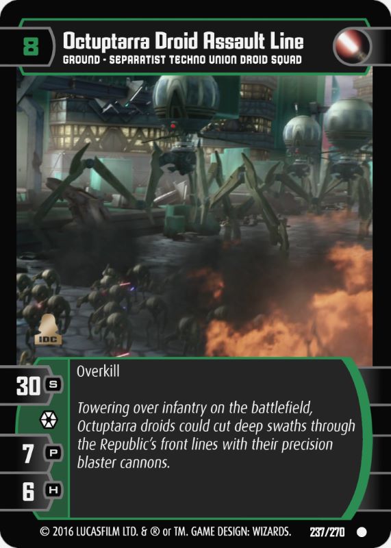Octuptarra Droid Assault Line