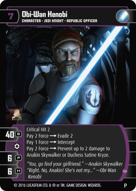 Obi-Wan Kenobi (U) (Promo)