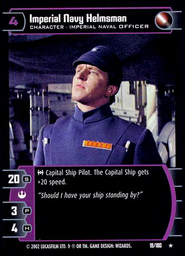 Imperial Navy Helmsman