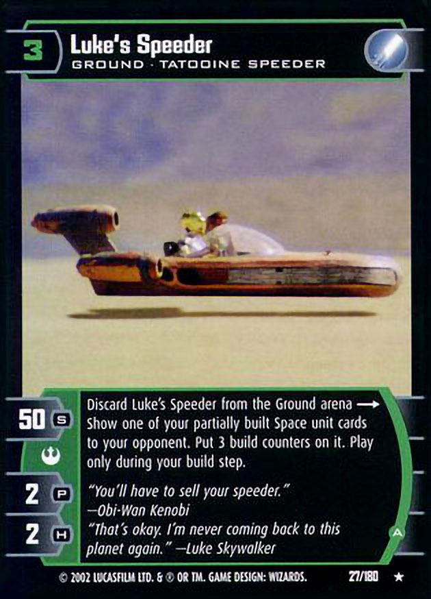 Luke's Speeder (A)