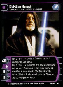 Obi-Wan Kenobi (F) Card - Star Wars Trading Card Game