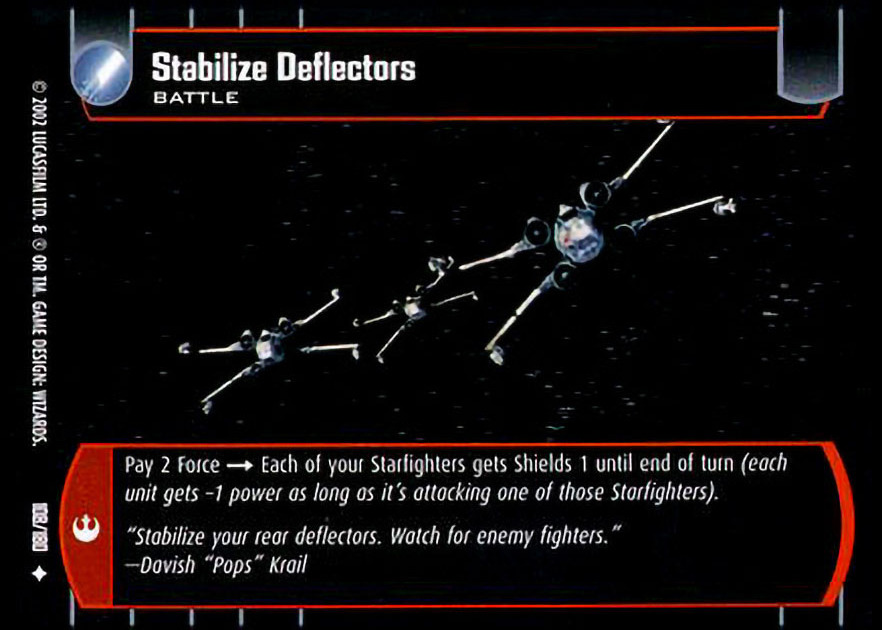Stabilize Deflectors