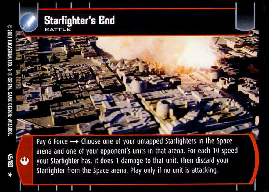 Starfighter's End