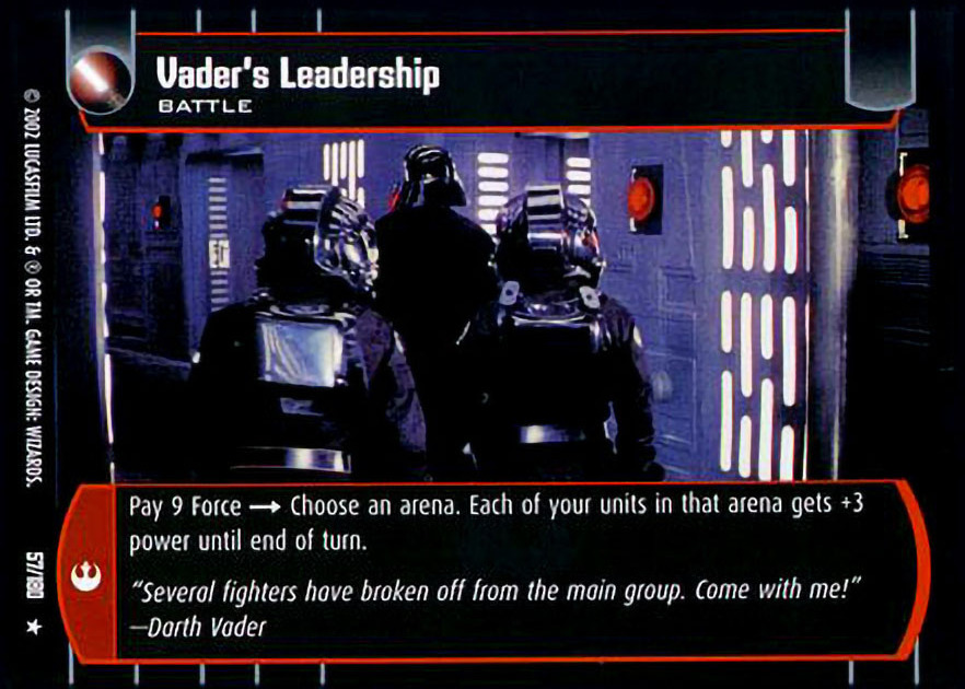 Vader's Leadership