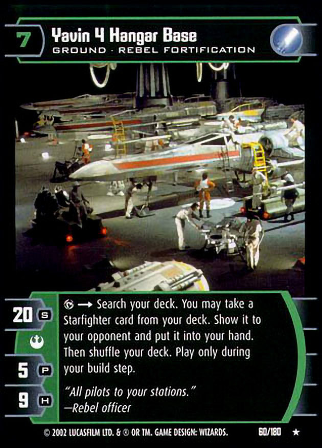 CARD STAR WARS WIZARDS AS NEW 2002 LUCASFILM TRADING CARD GAME N°177/180 