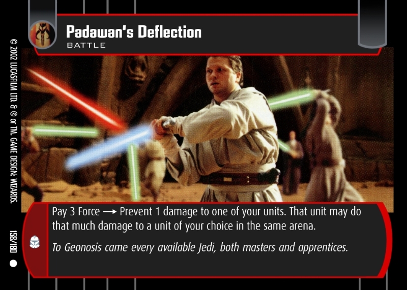 Padawan's Deflection