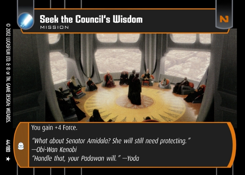 Seek the Council's Wisdom