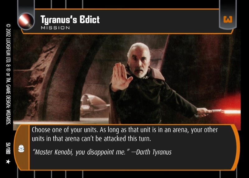 Tyranus's Edict
