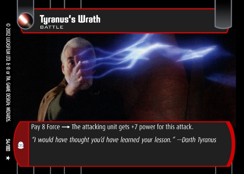 Tyranus's Wrath