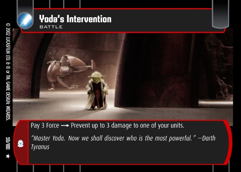 Yoda's Intervention