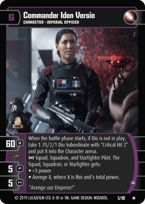 Commander Iden Versio (A)