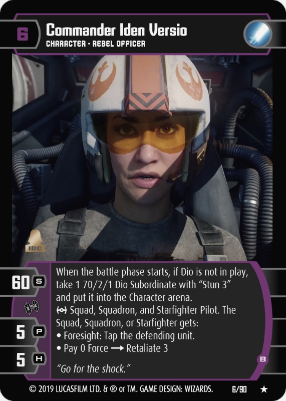 Commander Iden Versio (B)