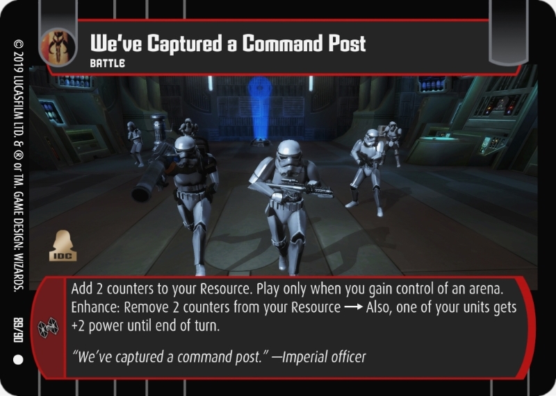 We've captured a Command Post
