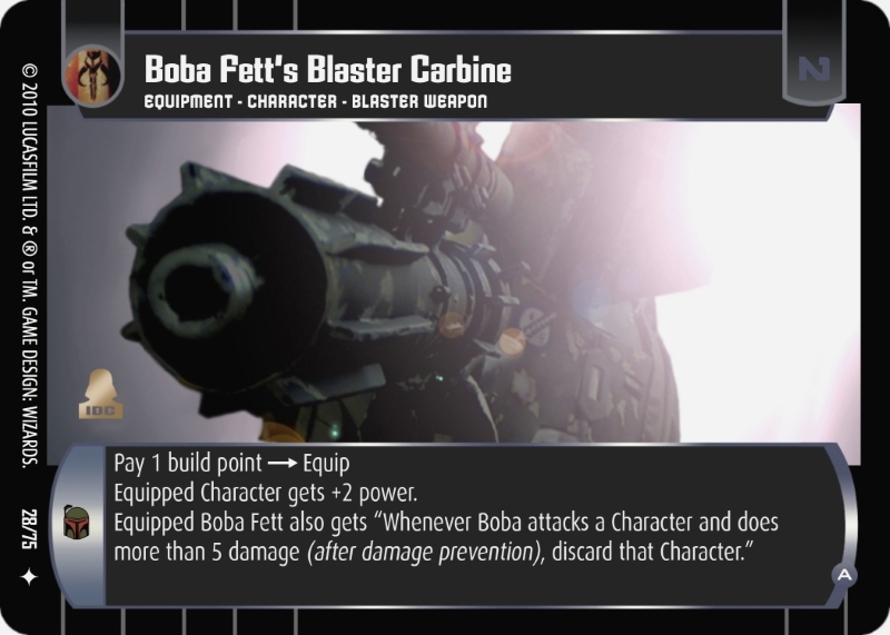 Boba Fett's Blaster Carbine (A)