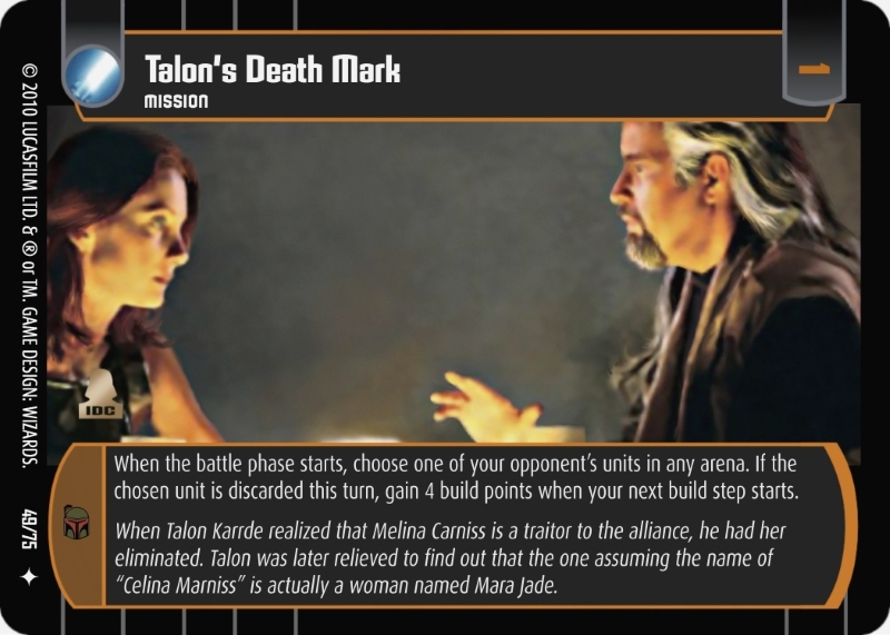 Talon's Death Mark