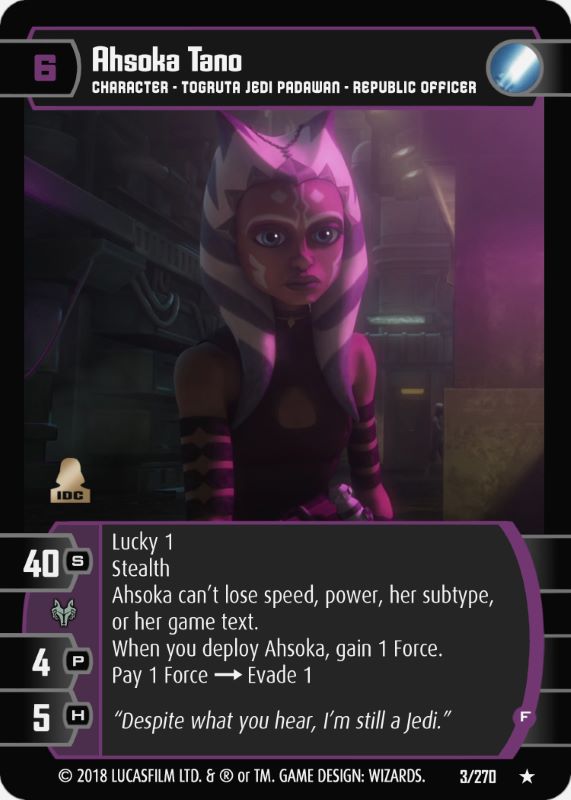 Ahsoka Tano (F)